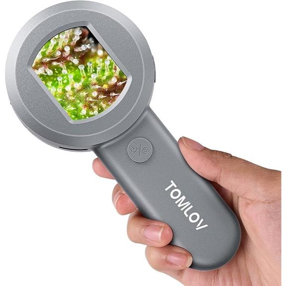 TOMLOV P10 Portable Digital Microscope with Light