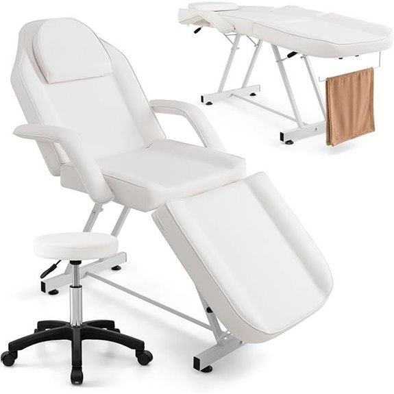 Giantex 73 Facial & Tattoo Chair with Accessories