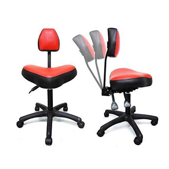 TAT TECH Ergonomic Tattoo Stool (Red)