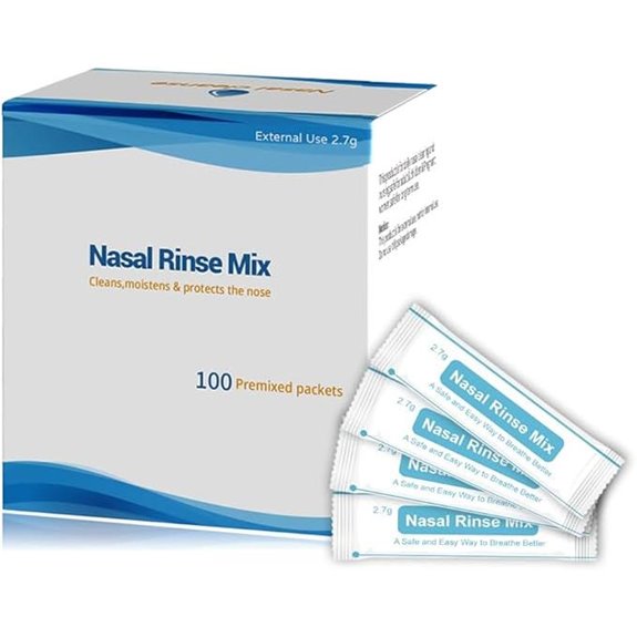 Saline Packets for Neti Pots and Sinus Relief