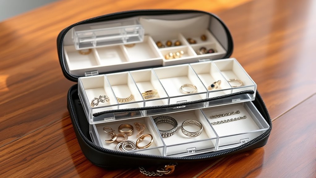 secure durable travel organizer