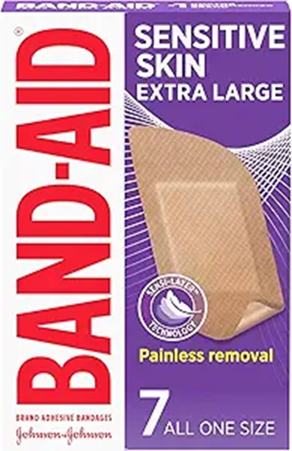 Band-Aid Sensitive Skin Adhesive Bandages (7 ct)