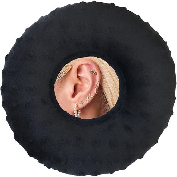 Ear Piercing Support Pillow for Side Sleepers