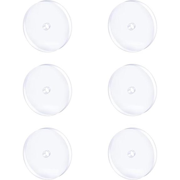 MODRSA Clear Silicone Piercing Bump Support Discs