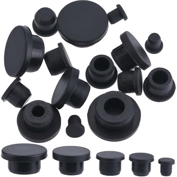 Gorgecraft Silicone Hole Plugs Set for Pipes and Bottles