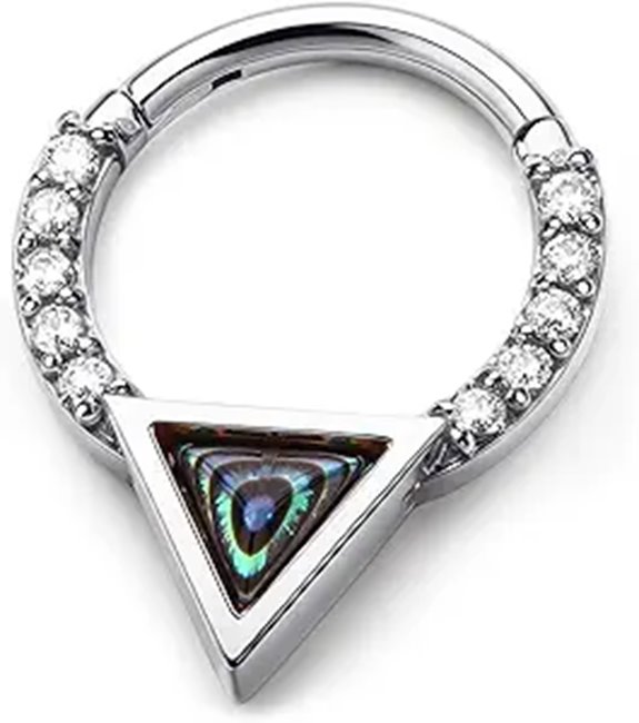 BodyBonita 16G Septum Rings in Silver/Gold