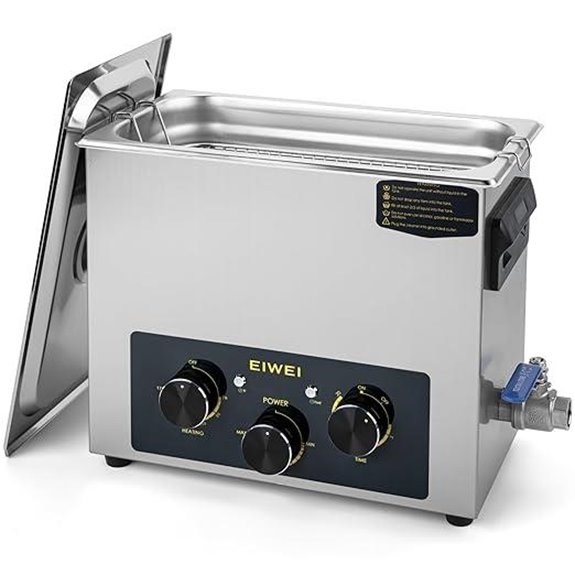 6L Ultrasonic Jewelry & Parts Cleaner with Heater