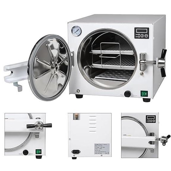 USA 18L Stainless Steel Autoclave Sterilizer