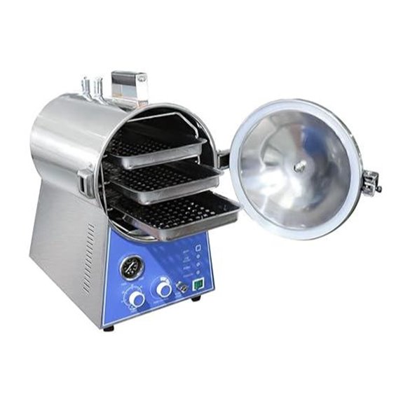 US 24L Stainless Steel Steam Autoclave Sterilizer