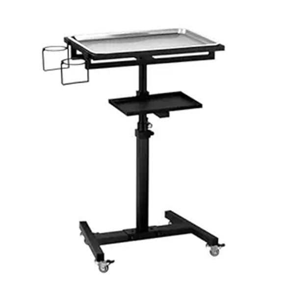 POARMEEY Adjustable Stainless Steel Tattoo Workstation Tray