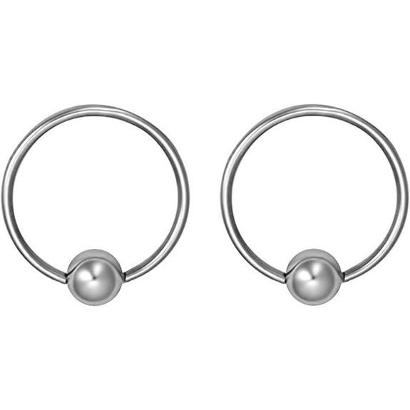 Forbidden Body Jewelry Steel Captive Bead Ring