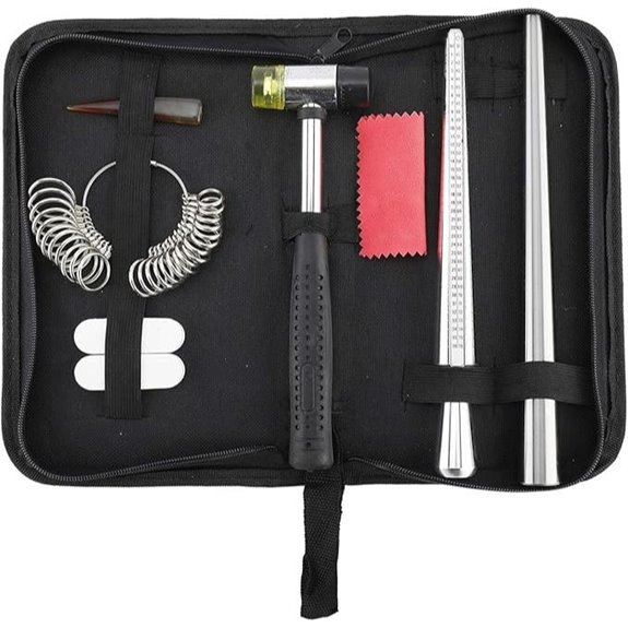 Artilife Steel Ring Sizer Measuring Tool (10 Accessories)