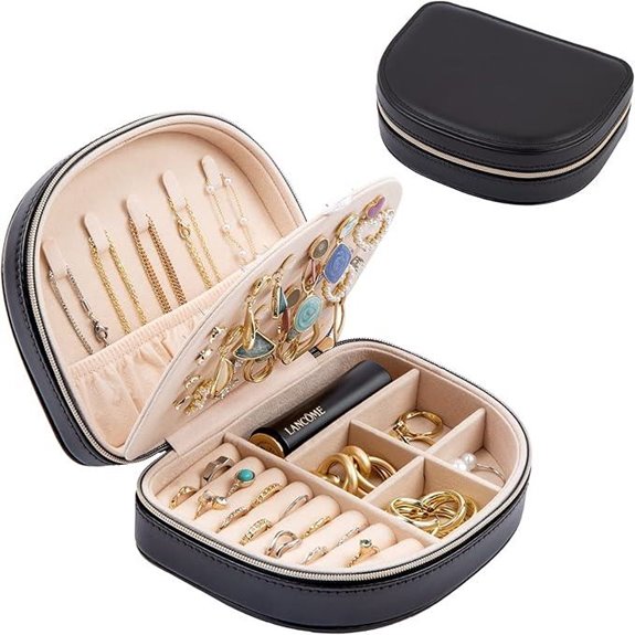 ProCase Travel Jewelry Box in PU Leather