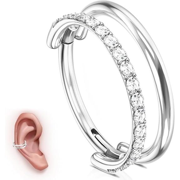 WBRWP G23 Titanium Cartilage Earring Hoop