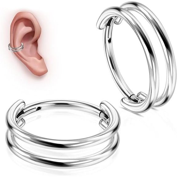 WBRWP G23 Titanium Conch Piercing Jewelry Set