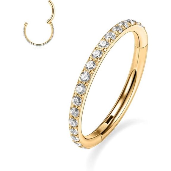 GAGABODY Titanium Body Piercing Rings (20G-14G)