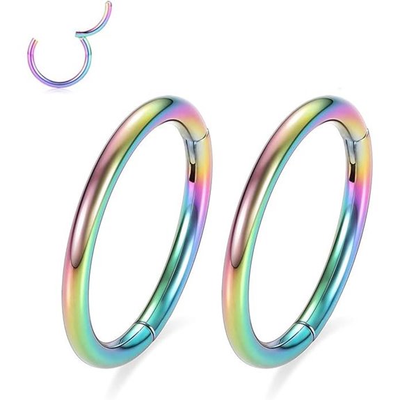 GAGABODY Titanium Body Piercing Rings (20G-14G)