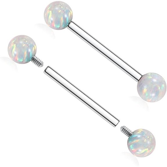 AROWRO Titanium Nipple & Tongue Piercing Jewelry