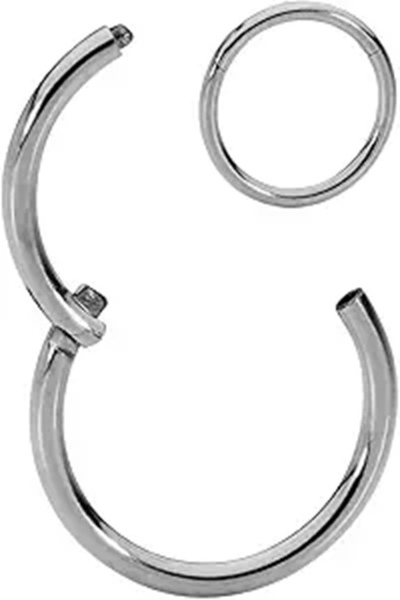 365 Sleepers Titanium Nose & Septum Rings