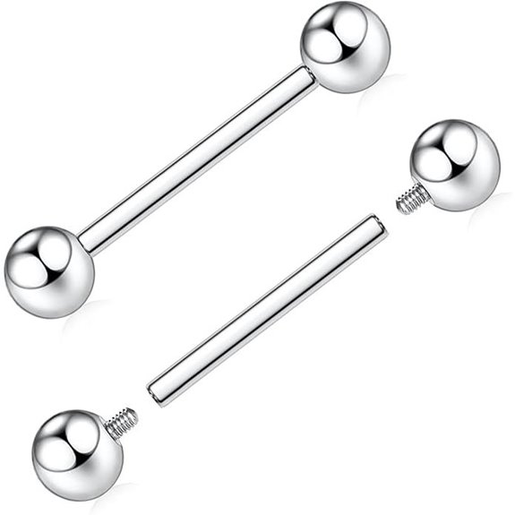 GAGABODY Titanium Nipple & Piercing Jewelry (14G-16G)