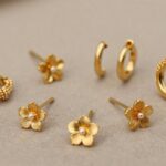 top 7 18k gold nostril studs