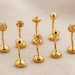 top 8 gold belly rings