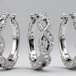 top diamond helix earrings