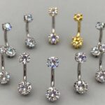 top diamond navel jewelry