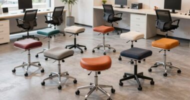 top ergonomic saddle stools