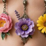 top flower belly dangle styles