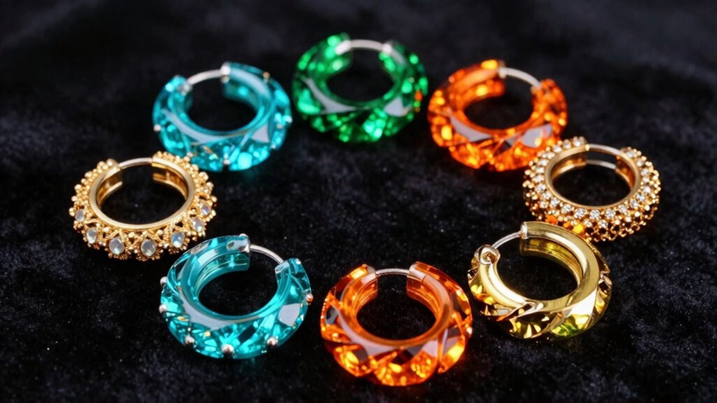 top glow ear hoop picks