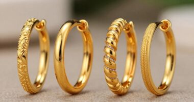 top gold helix earrings