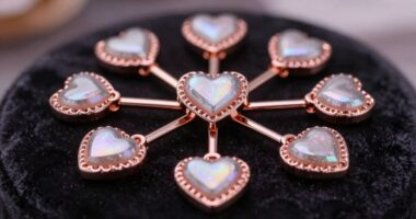 top heart nipple bar selections