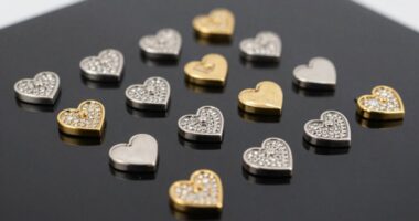 top heart shaped nose rings