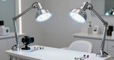 top led piercing lamps