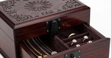 top locking jewelry storage