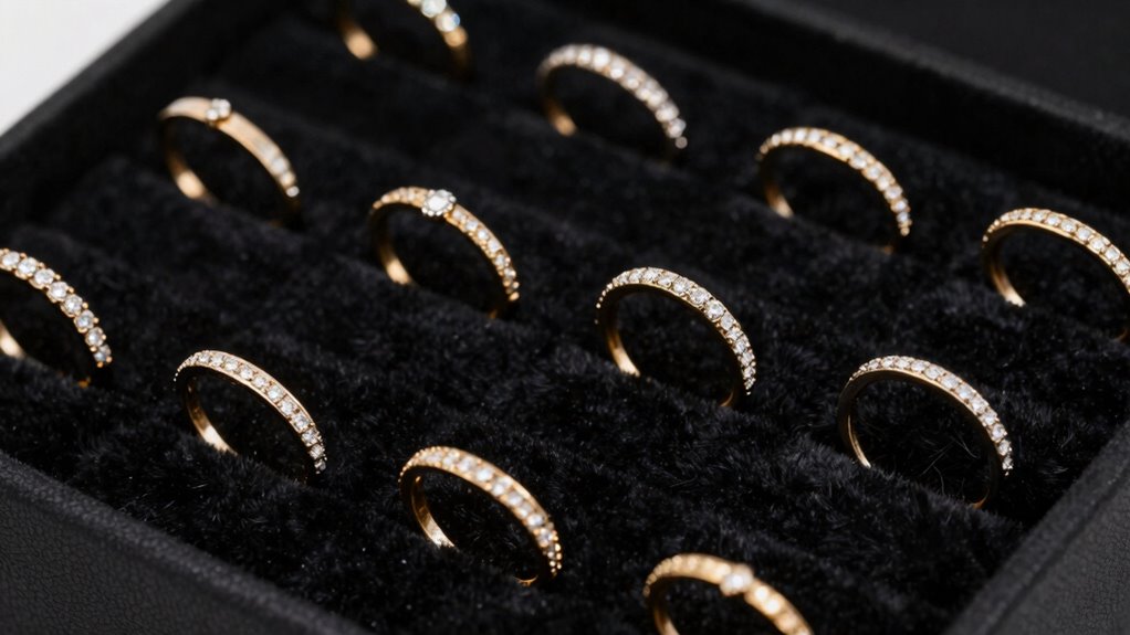 top micro pave septum rings