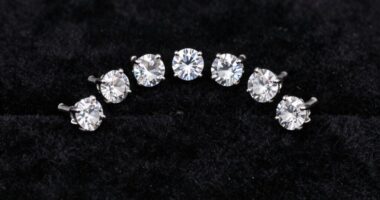 top moissanite lip rings