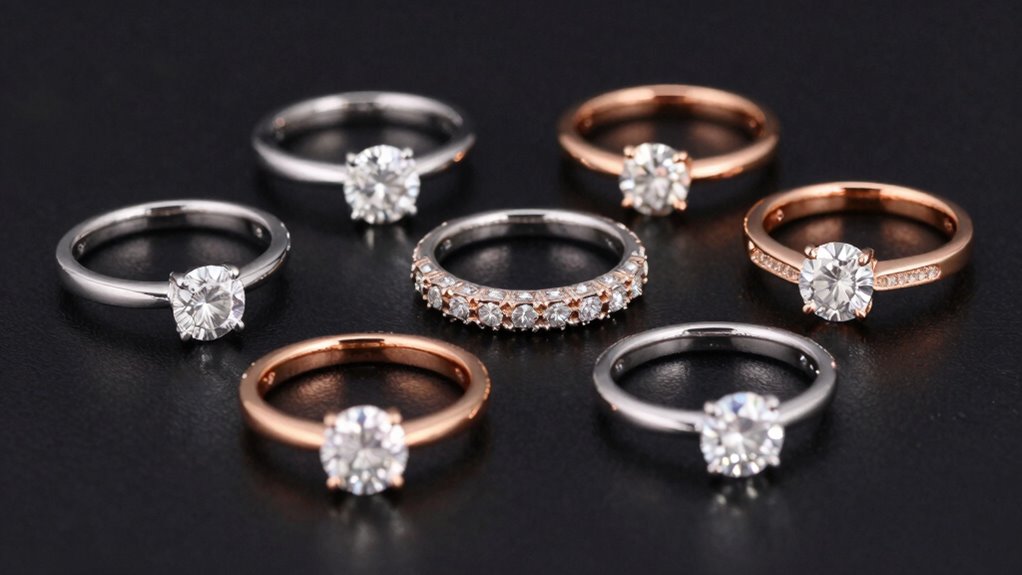 top moissanite septum rings