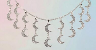 top moon pendant navel jewelry