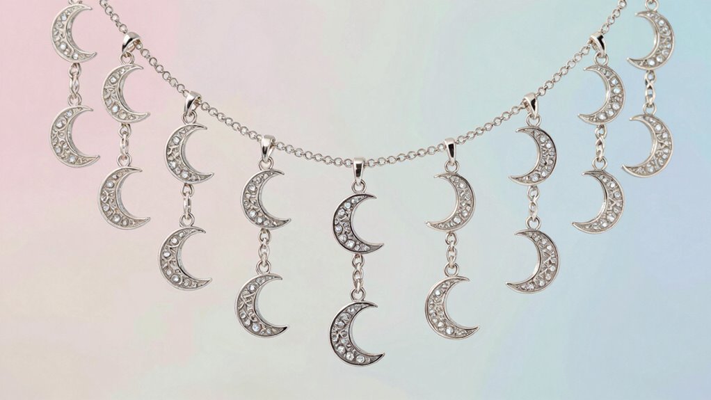 top moon pendant navel jewelry