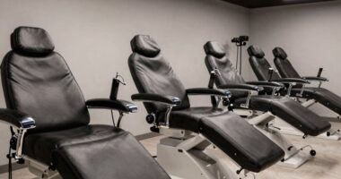 top piercing chair selections