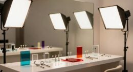 top piercing studio lighting