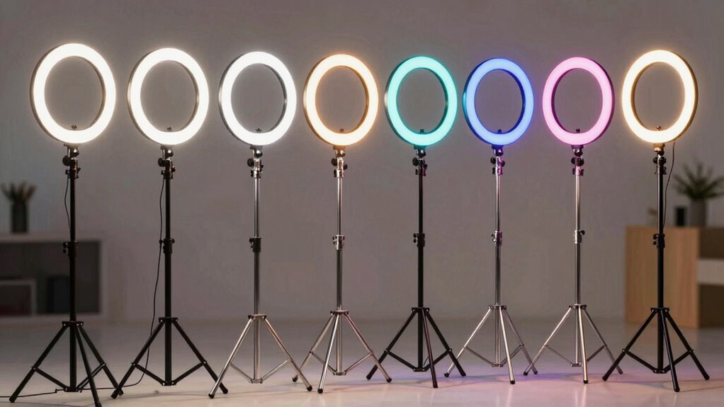 top ring light tripods