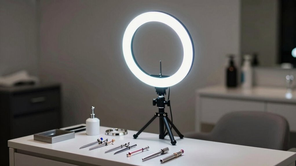 top ring light tripods