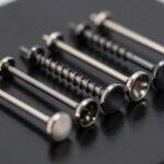 top screw back ear tunnels