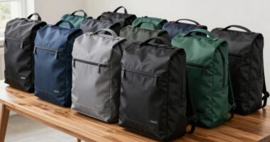 top secure flat backpacks