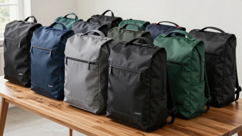 top secure flat backpacks
