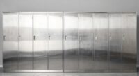 top stainless steel storage cabinets