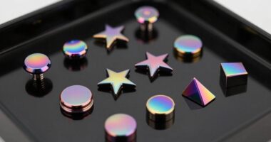 top titanium piercing sets